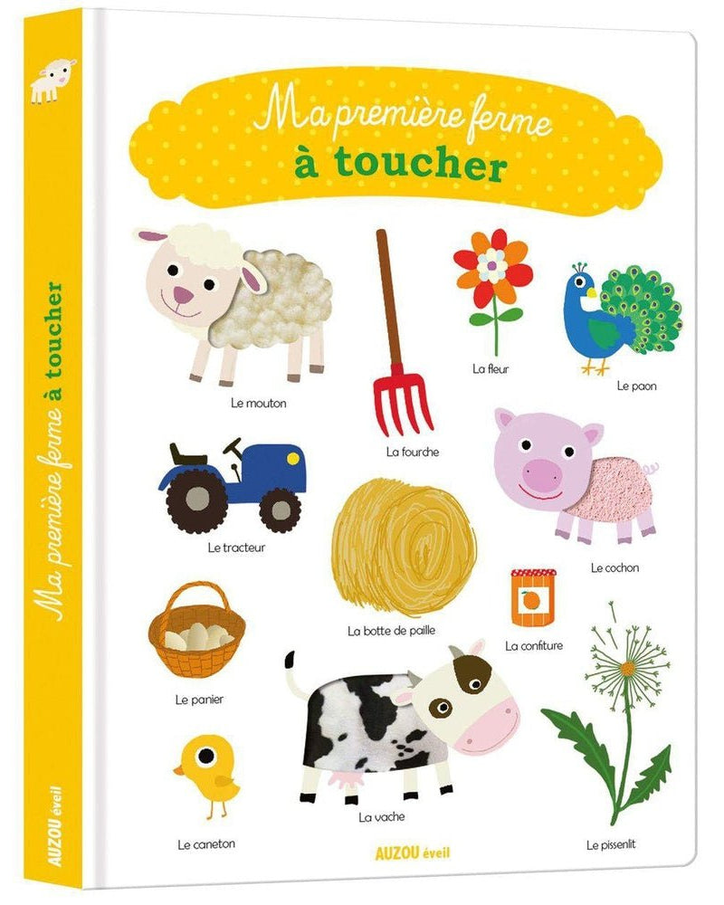 Livre - Ma première ferme à toucher - Livres - Boutique LeoLudo - Auzou