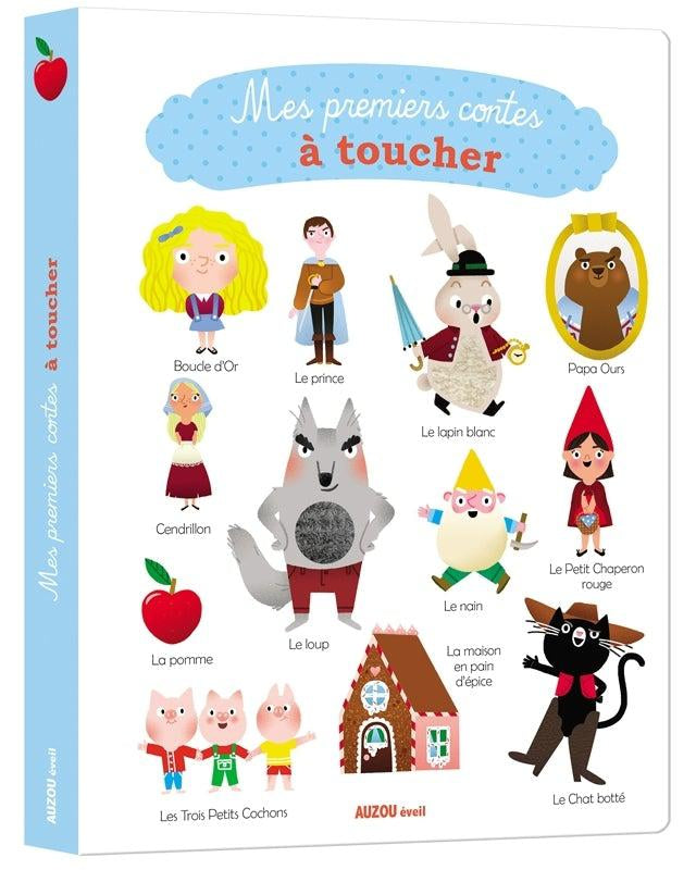 Livre - Mes premiers contes à toucher - Livres d'éveil - Boutique LeoLudo - Auzou