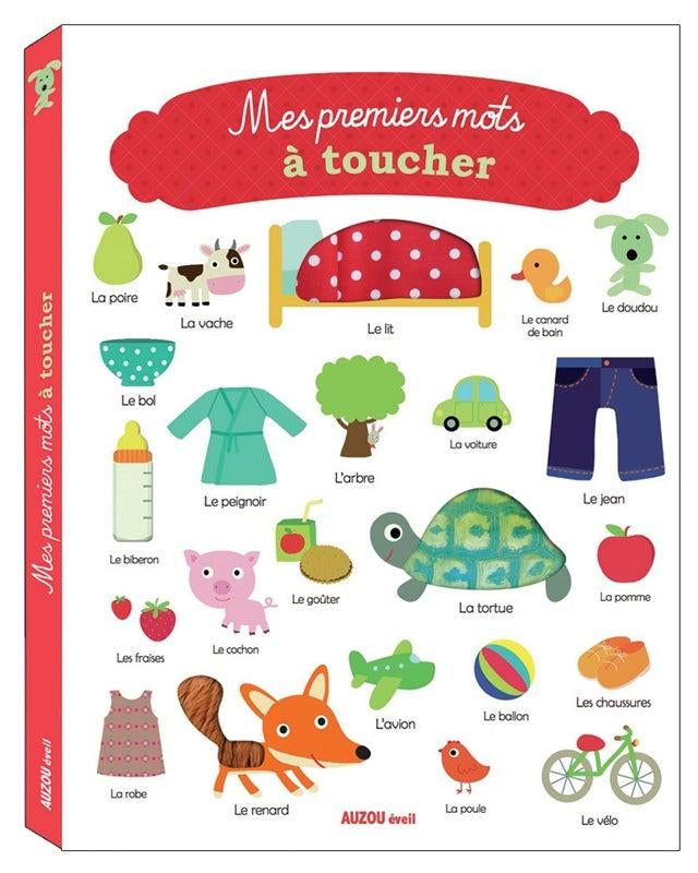 Livre - Mes premiers mots à toucher - Livres - Boutique LeoLudo - Auzou