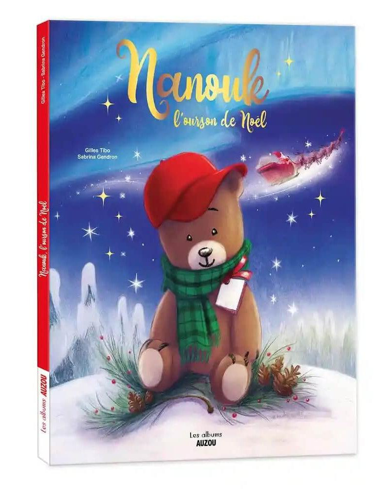 Livre - Nanouk, l'ourson de Noël -Livres- Boutique LeoLudo-Auzou
