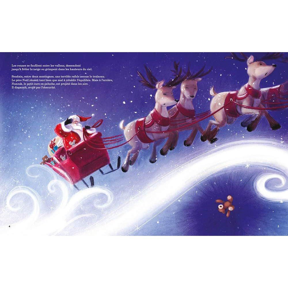 Livre - Nanouk, l'ourson de Noël -Livres- Boutique LeoLudo-Auzou