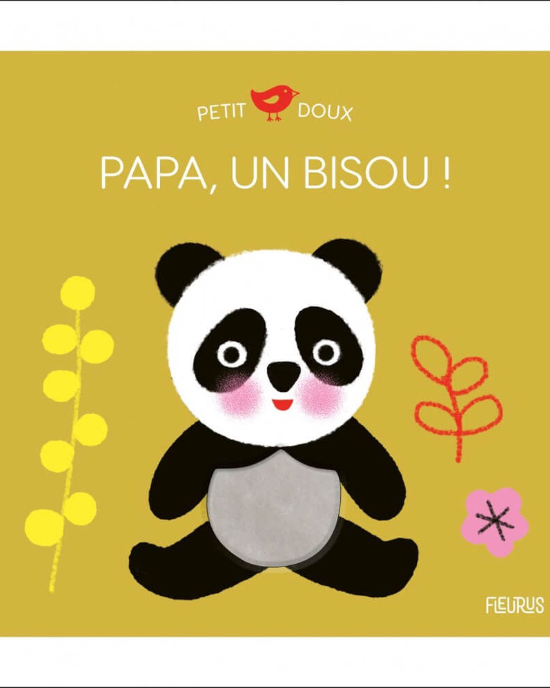 Livre - Papa, un bisou! - Livres d'éveil - Boutique LeoLudo - Éditions Fleurus