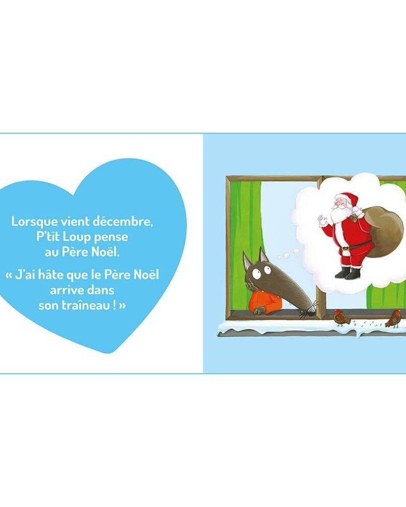 Livre - P'tit Loup aime le Père Noël-Auzou-Boutique LeoLudo