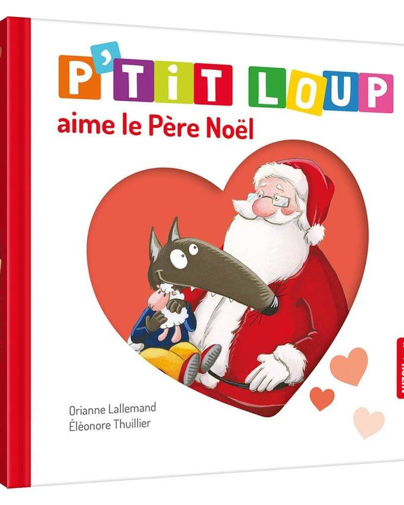 Livre - P'tit Loup aime le Père Noël-Livre-Auzou-Boutique LeoLudo