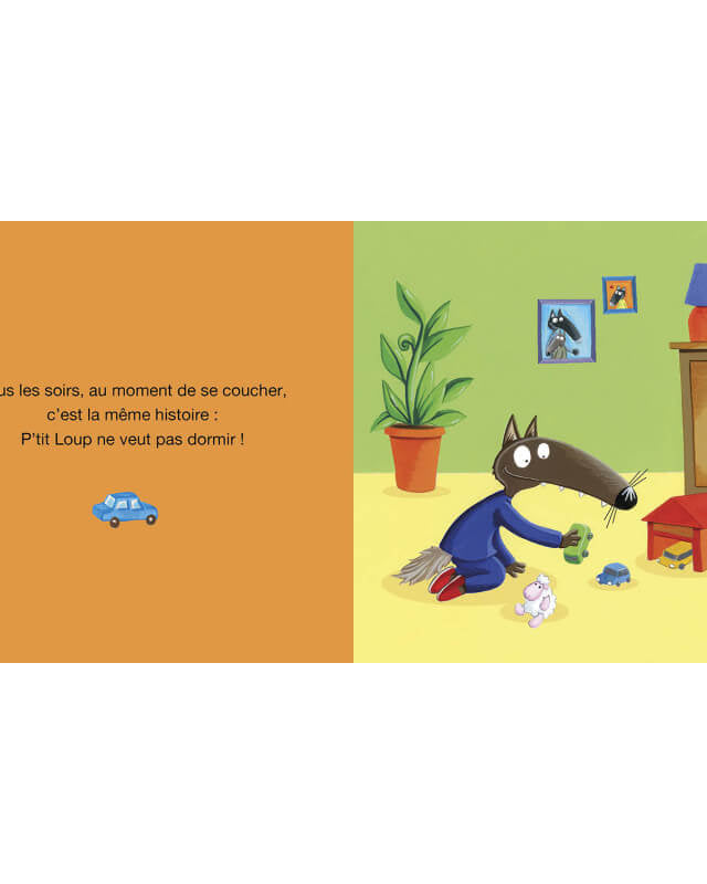 Livre - P'tit Loup ne veut pas dormir - Livres - Boutique LeoLudo - Auzou