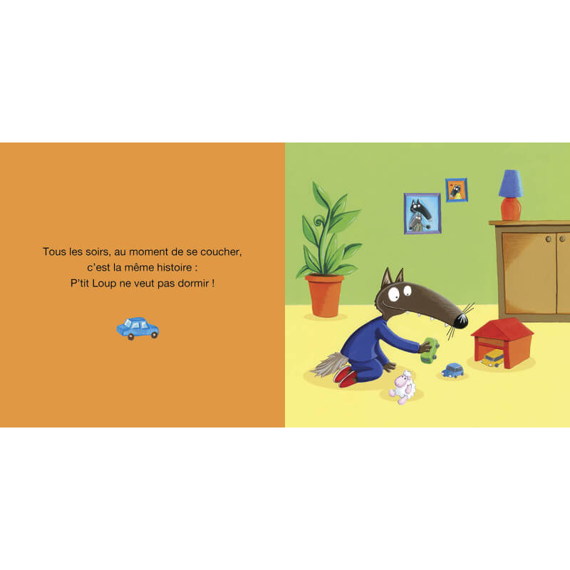 Livre - P'tit Loup ne veut pas dormir - Livres - Boutique LeoLudo - Auzou