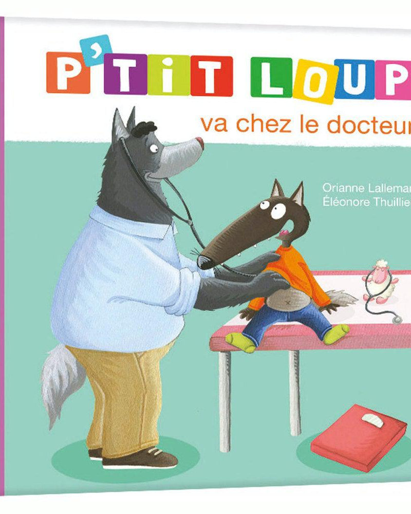Livre - P'tit Loup va chez le docteur - Livres - Boutique LeoLudo - Auzou