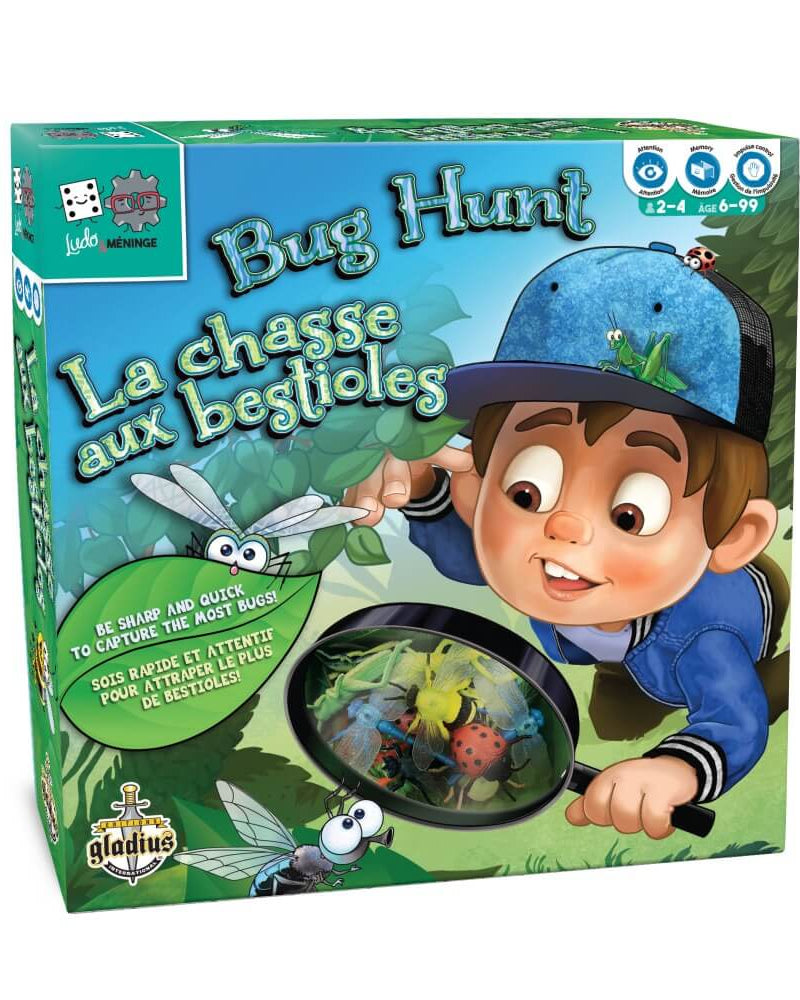 Ludo & Méninge - La chasse aux bestioles - Jeux de société - Boutique LeoLudo - Gladius