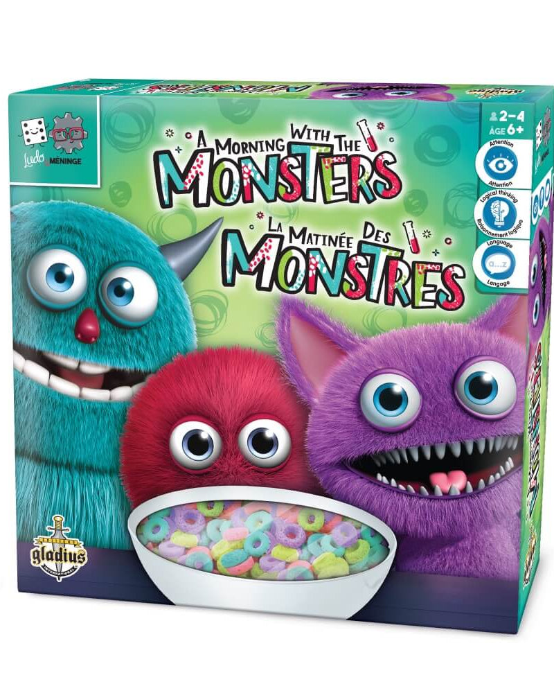 Ludo & Méninge – La matinée des monstres - Jeux de société - Boutique LeoLudo - Gladius