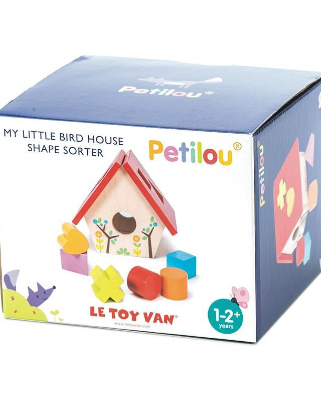 Ma petite maison d'oiseau des formes - Jouets à trier & empiler - Boutique LeoLudo - Le Toy Van