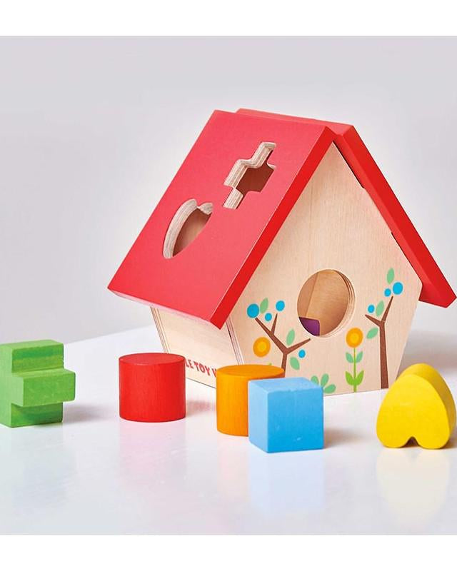 Ma petite maison d'oiseau des formes - Jouets à trier & empiler - Boutique LeoLudo - Le Toy Van