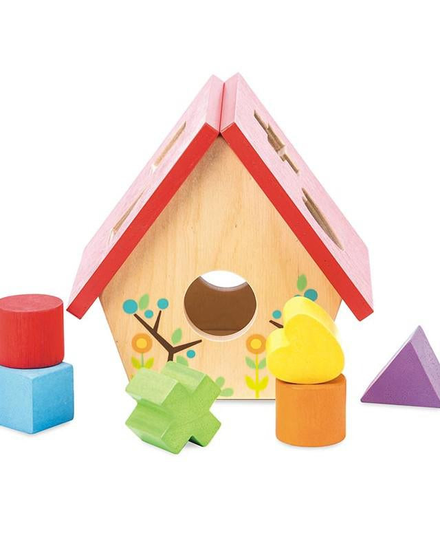Ma petite maison d'oiseau des formes - Jouets à trier & empiler - Boutique LeoLudo - Le Toy Van