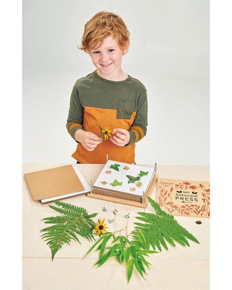 Ma presse botanique -Art & bricolage- Boutique LeoLudo-Tender Leaf Toys