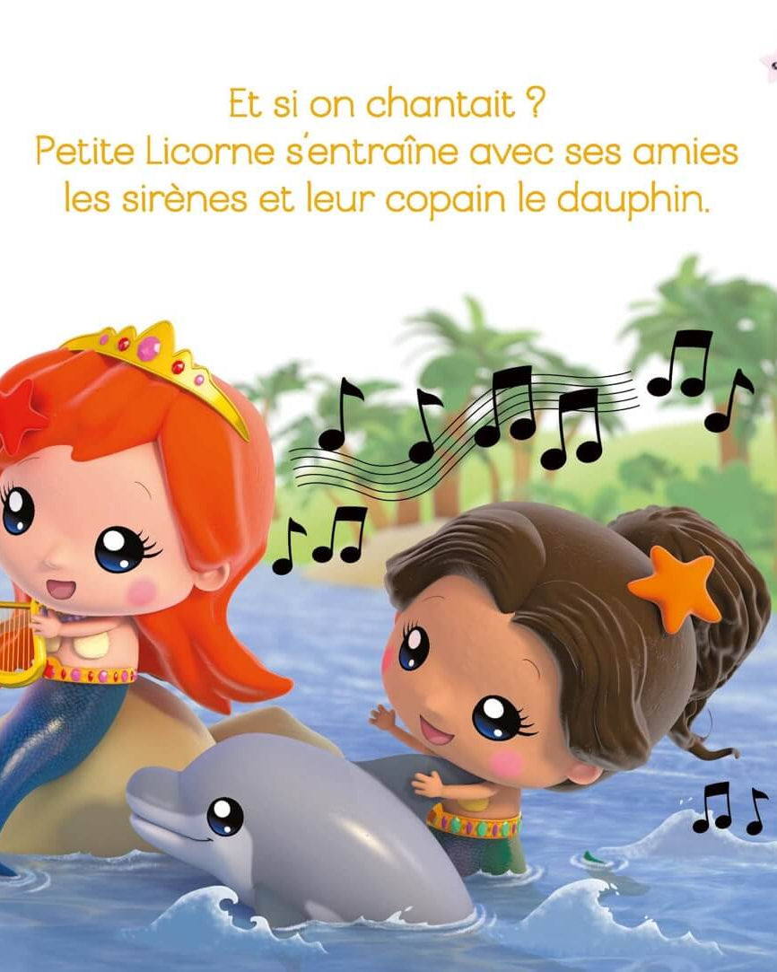 Ma p'tite histoire: La licorne magique - Livres d'éveil - Boutique LeoLudo - Éditions Fleurus