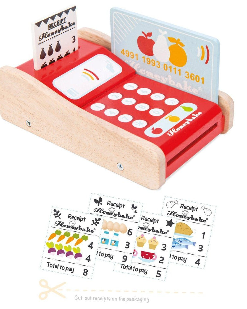 Machine à carte bancaire Honeybake - Jouets d'imitation - Boutique LeoLudo - Le Toy Van