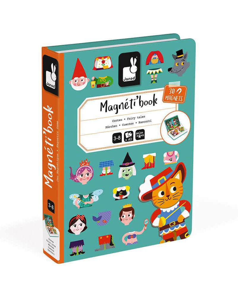 Magnétibook - Contes (30 mcx) - Jeux magnétiques - Boutique LeoLudo - Janod