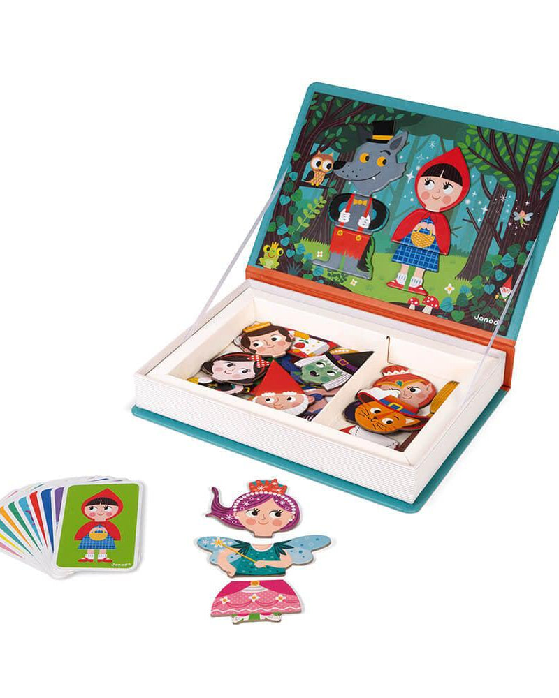 Magnétibook - Contes (30 mcx) - Jeux magnétiques - Boutique LeoLudo - Janod