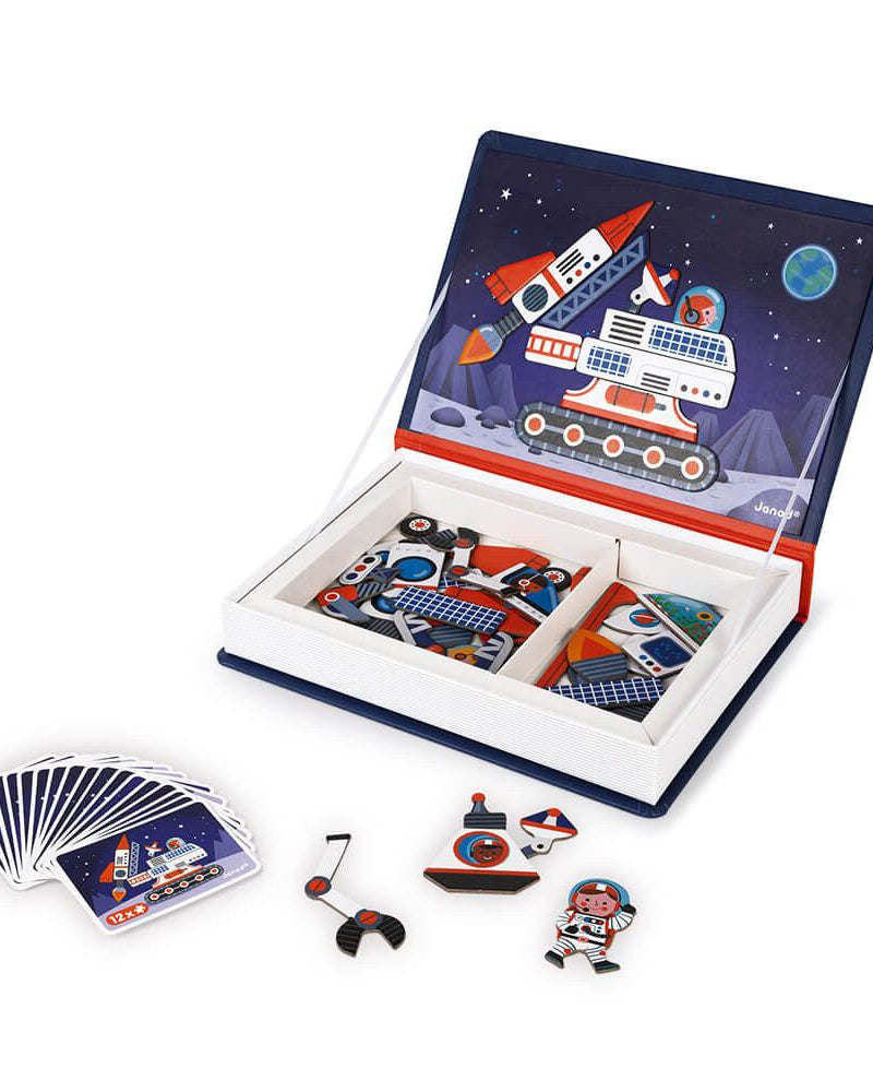 Magnétibook - Cosmos (52 mcx) - Jeux magnétiques - Boutique LeoLudo - Janod