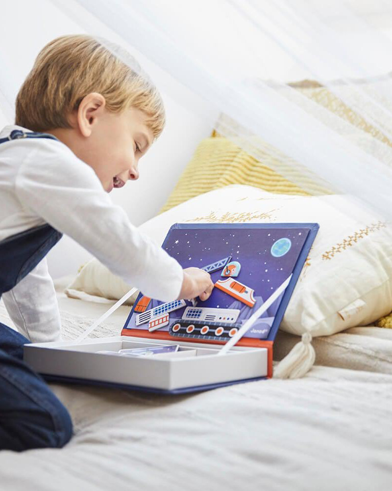 Magnétibook - Cosmos (52 mcx) - Jeux magnétiques - Boutique LeoLudo - Janod