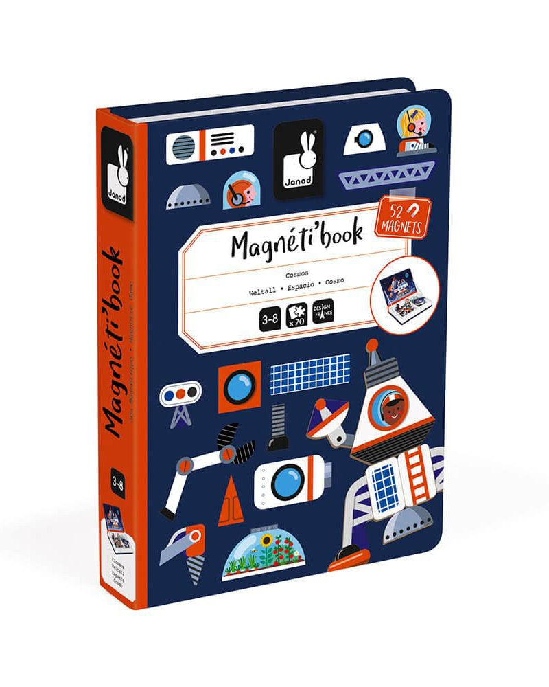 Magnétibook - Cosmos (52 mcx) - Jeux magnétiques - Boutique LeoLudo - Janod