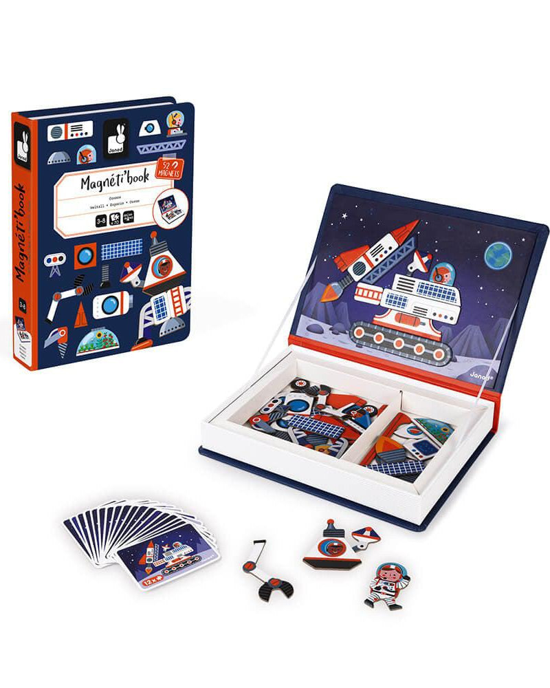 Magnétibook - Cosmos (52 mcx) - Jeux magnétiques - Boutique LeoLudo - Janod
