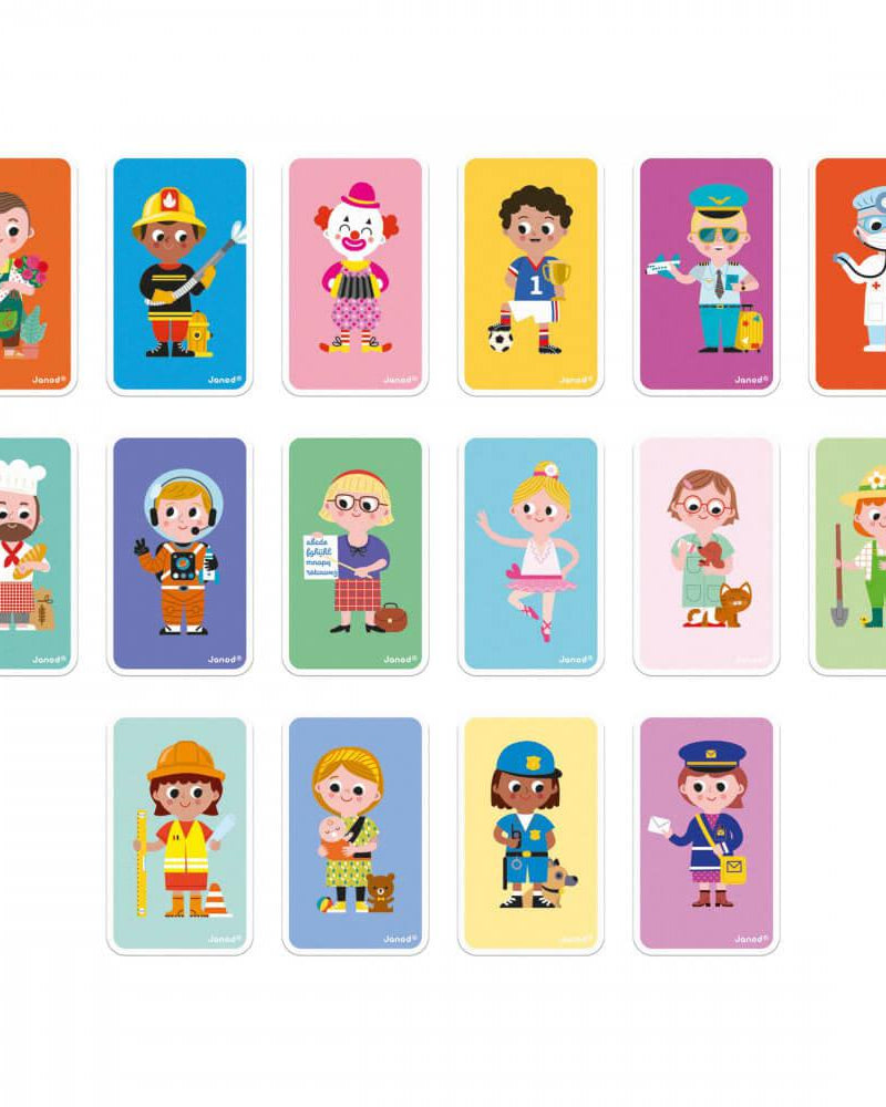 Magnétibook - Métiers (48 pcs) - Jeux magnétiques - Boutique LeoLudo - Janod