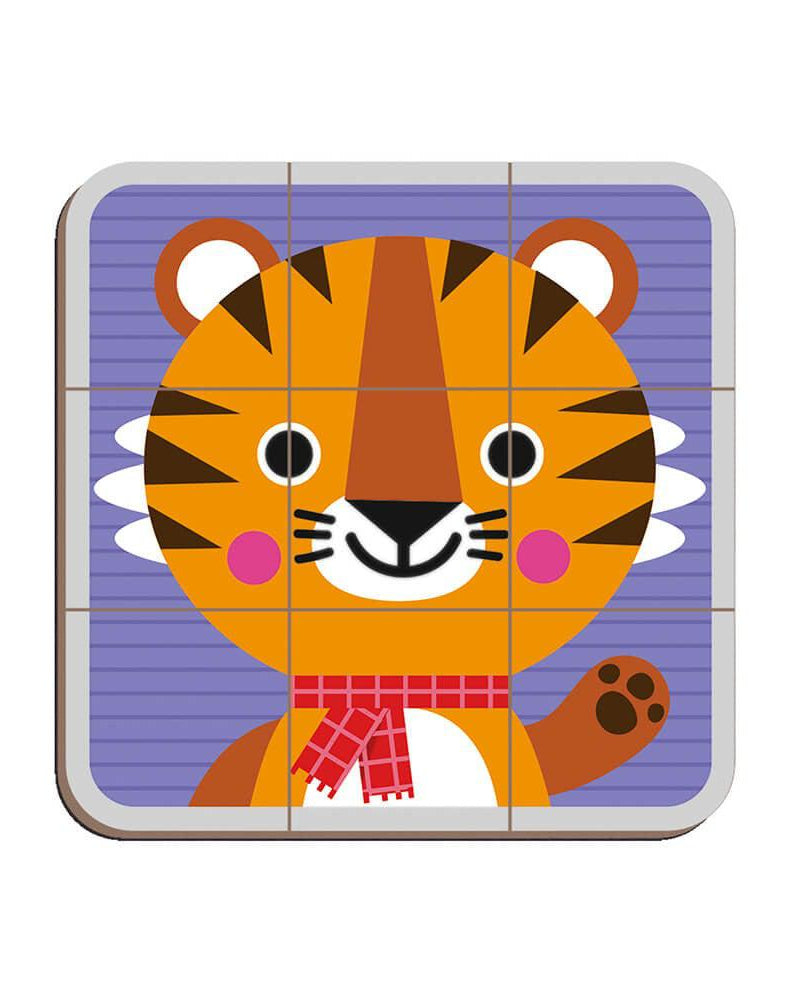 Magnétibook - Mix - & - match Animaux (72 mcx) - Jeux magnétiques - Boutique LeoLudo - Janod