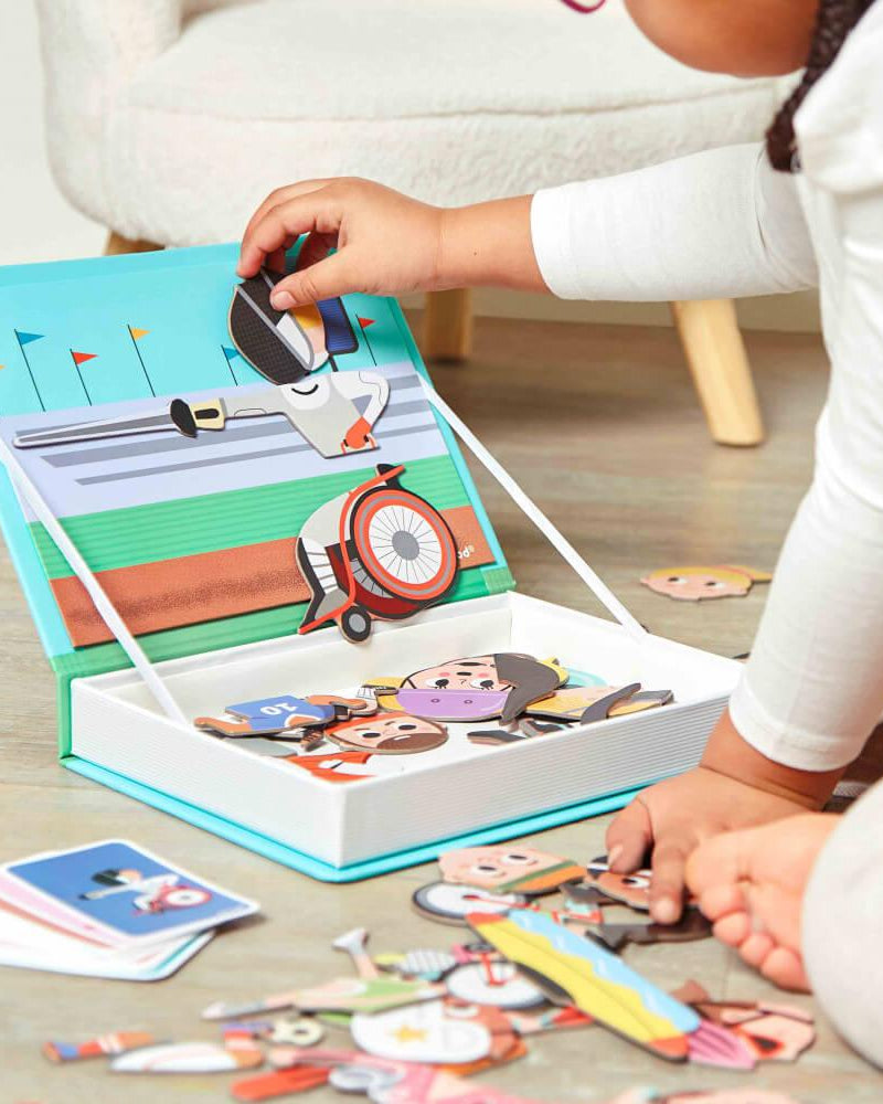 Magnétibook - Sports (48 pcs) - Jeux magnétiques - Boutique LeoLudo - Janod