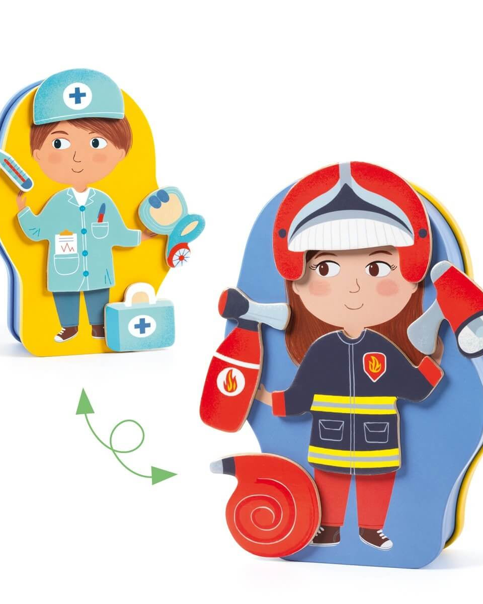 Magnetic's Jobissimo InZeBox - Jeux magnétiques - Boutique LeoLudo - Djeco
