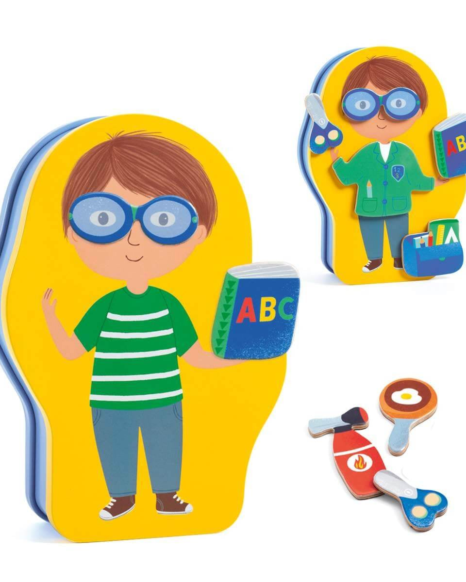 Magnetic's Jobissimo InZeBox - Jeux magnétiques - Boutique LeoLudo - Djeco