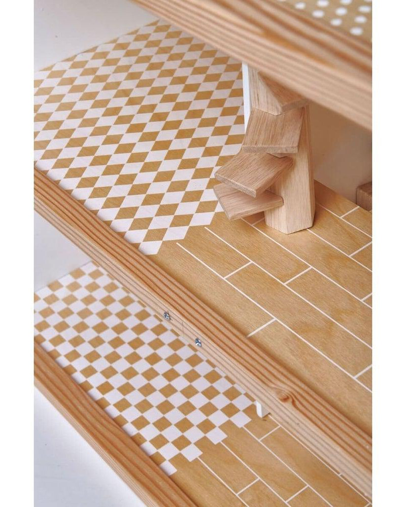 Maison de poupée Dovetail - Maisons de poupée - Boutique LeoLudo - Tender Leaf Toys