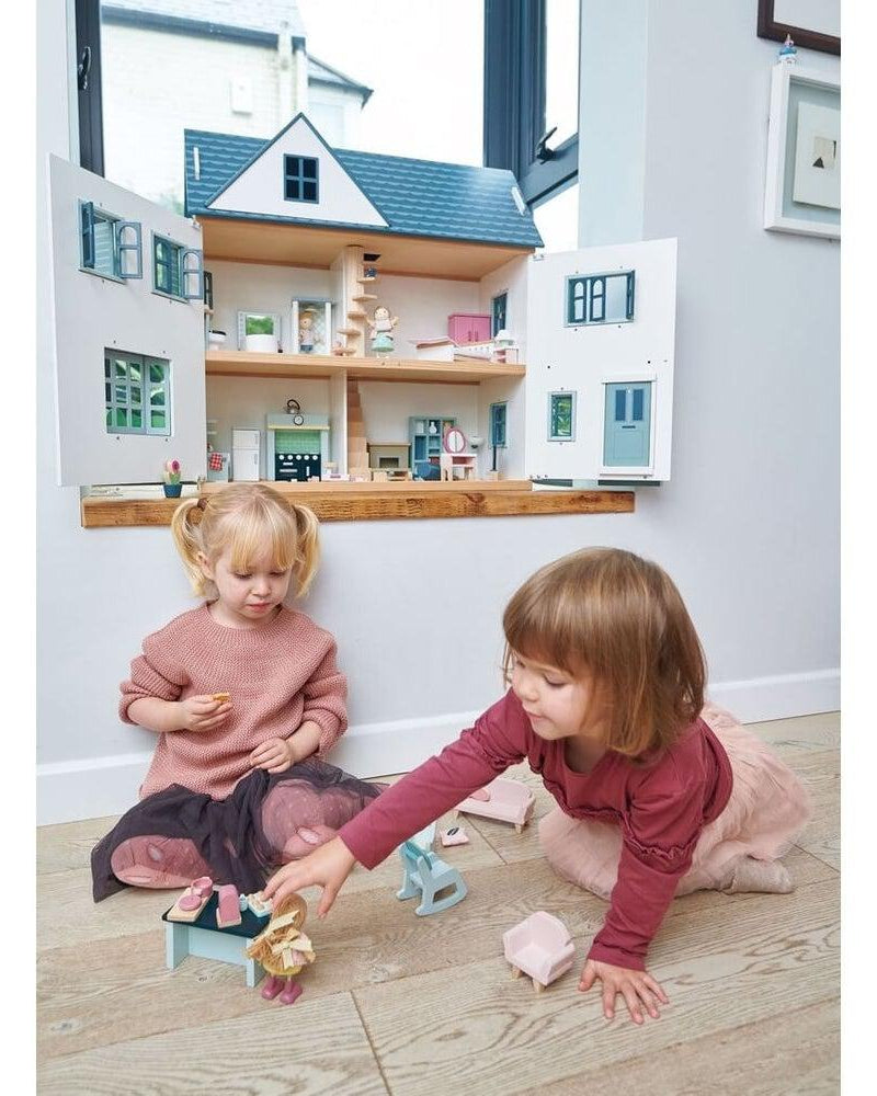 Maison de poupée Dovetail - Maisons de poupée - Boutique LeoLudo - Tender Leaf Toys