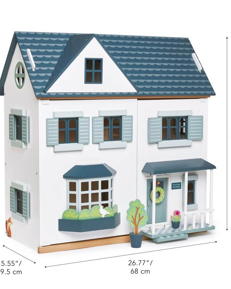Maison de poupée Dovetail - Maisons de poupée - Boutique LeoLudo - Tender Leaf Toys