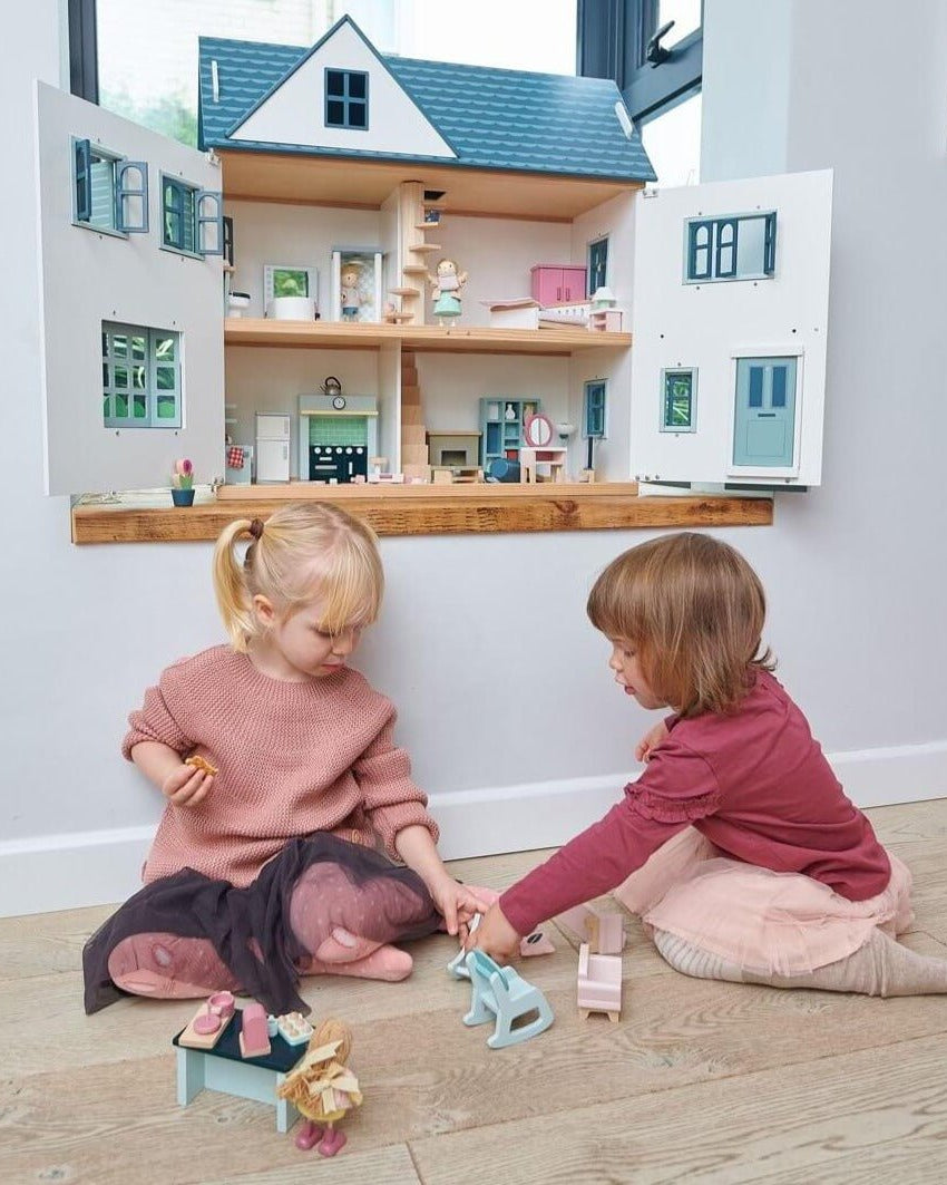 Maison de poupée Dovetail - Maisons de poupée - Boutique LeoLudo - Tender Leaf Toys