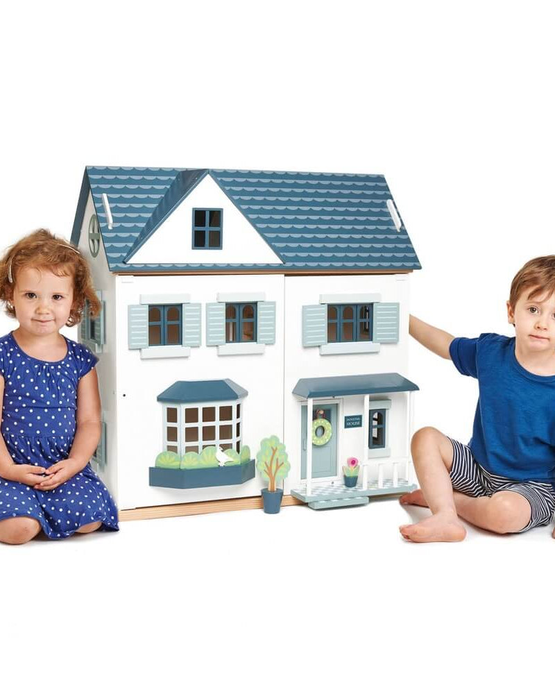 Maison de poupée Dovetail - Maisons de poupée - Boutique LeoLudo - Tender Leaf Toys