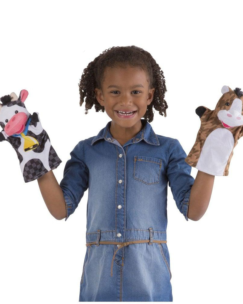 Marionnettes - Les animaux de la ferme -Marionnettes- Boutique LeoLudo-Melissa & Doug