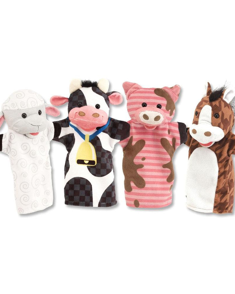 Marionnettes - Les animaux de la ferme -Marionnettes- Boutique LeoLudo-Melissa & Doug