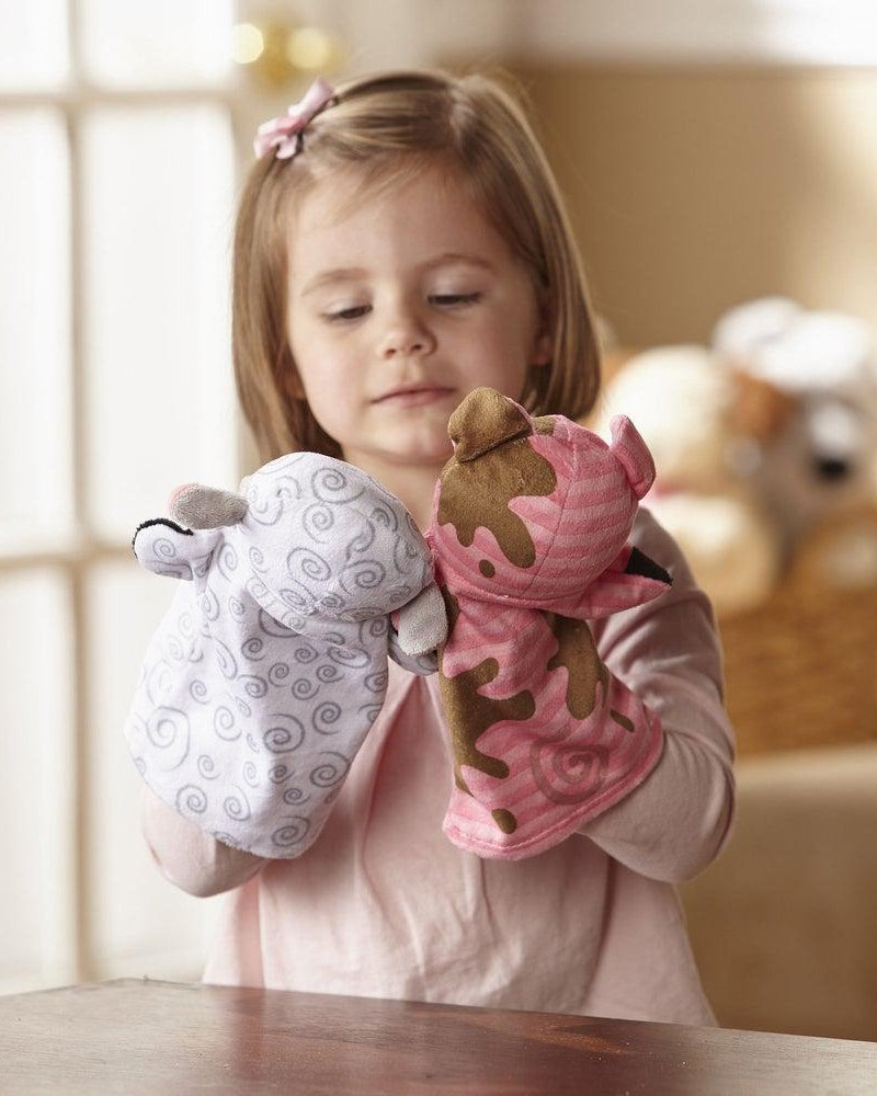Marionnettes - Les animaux de la ferme -Marionnettes- Boutique LeoLudo-Melissa & Doug