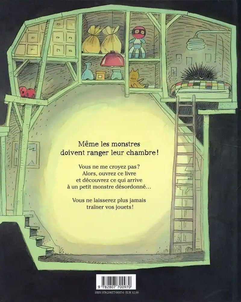 Même les monstres rangent leur chambre! - Livres - Boutique LeoLudo - Mijade