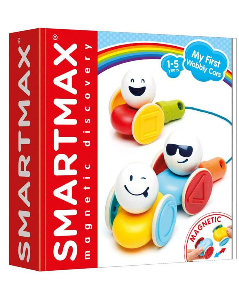 Mes premières voitures déhanchées - Jeux magnétiques - Boutique LeoLudo - SmartMax