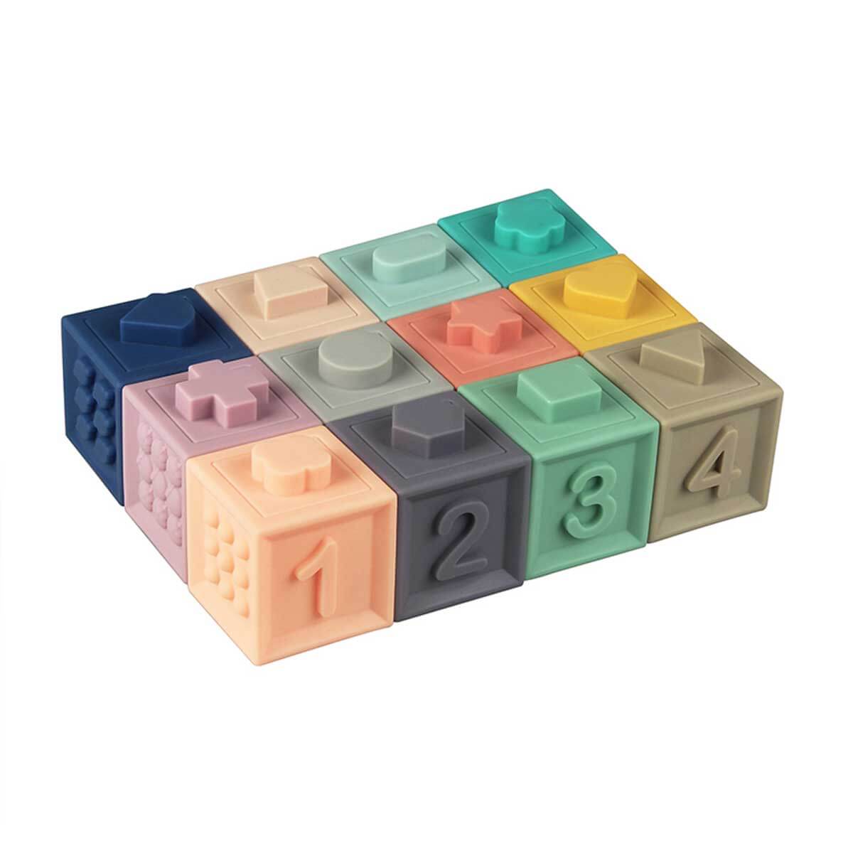 Mes premiers cubes éducatifs 3D - Jouets à trier & empiler - Boutique LeoLudo - BabyToLove