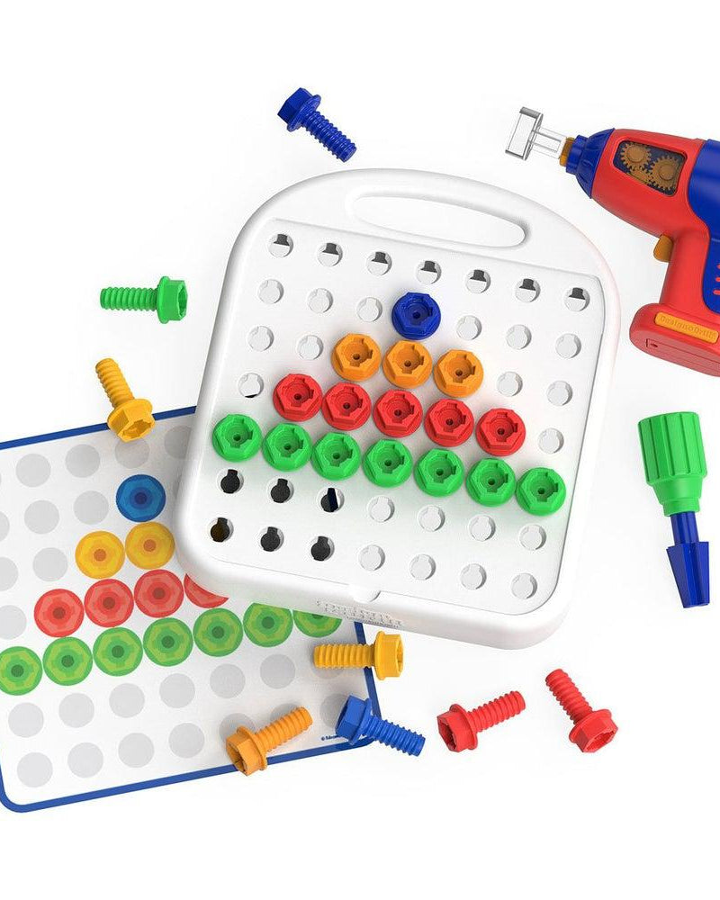 Modèles et formes de conception et de perçage Design & Drill - Jeux d'assemblage - Boutique LeoLudo - Educational Insights
