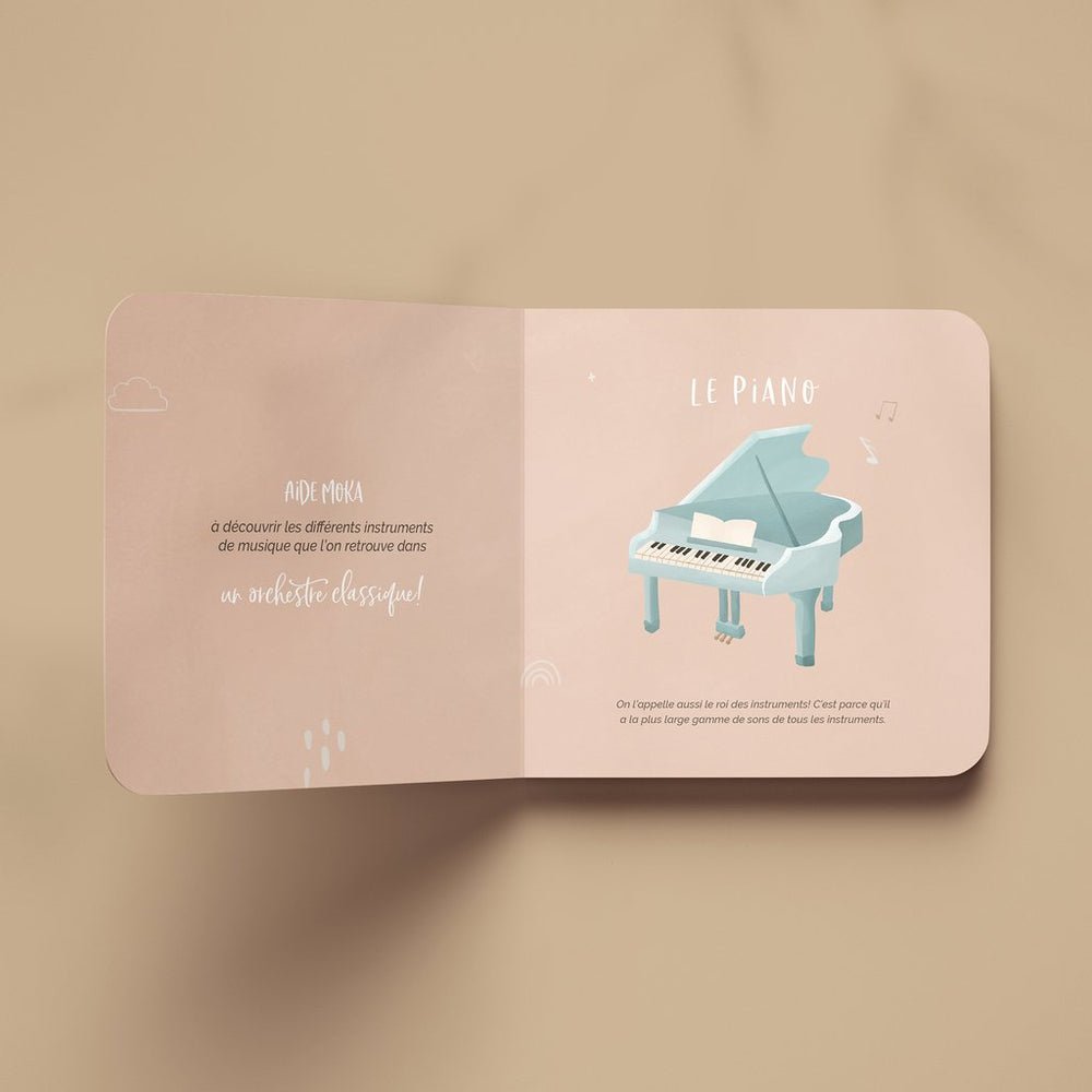 Moka découvre les instruments de musique classique - Livres - Boutique LeoLudo - Moka