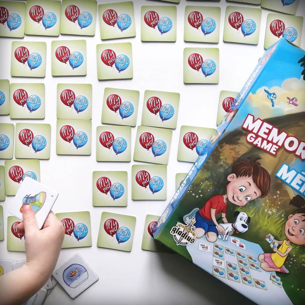 Mon 1er Jeu de mémoire - Jeux de société - Boutique LeoLudo - Gladius