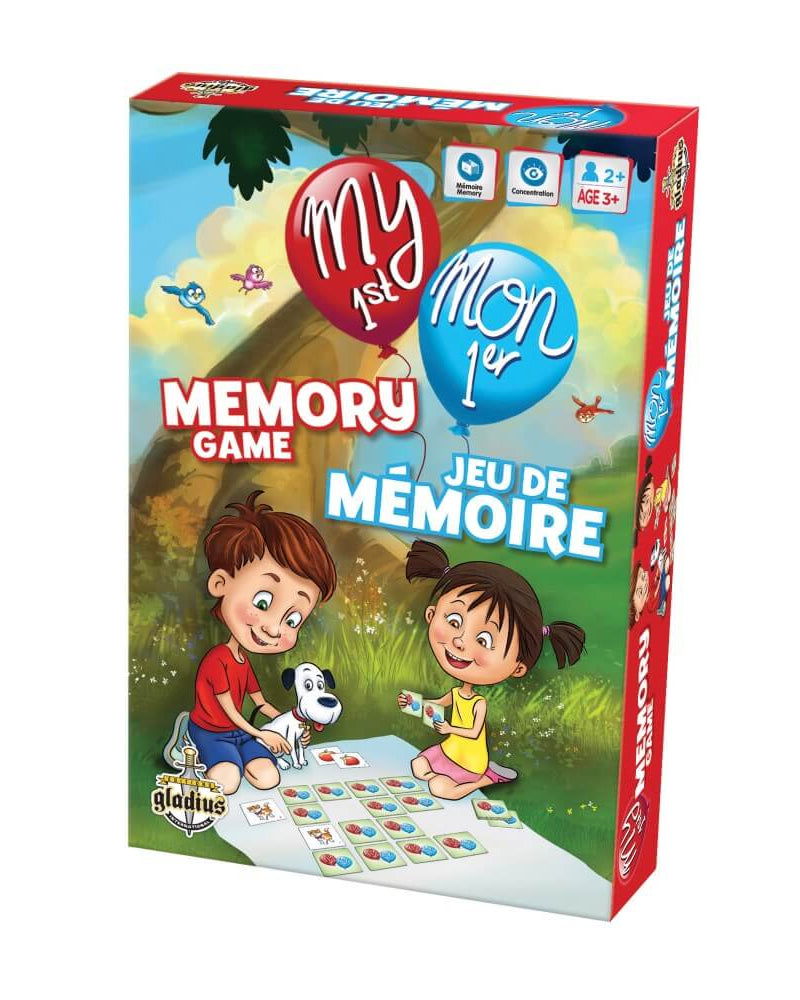 Mon 1er Jeu de mémoire - Jeux de société - Boutique LeoLudo - Gladius