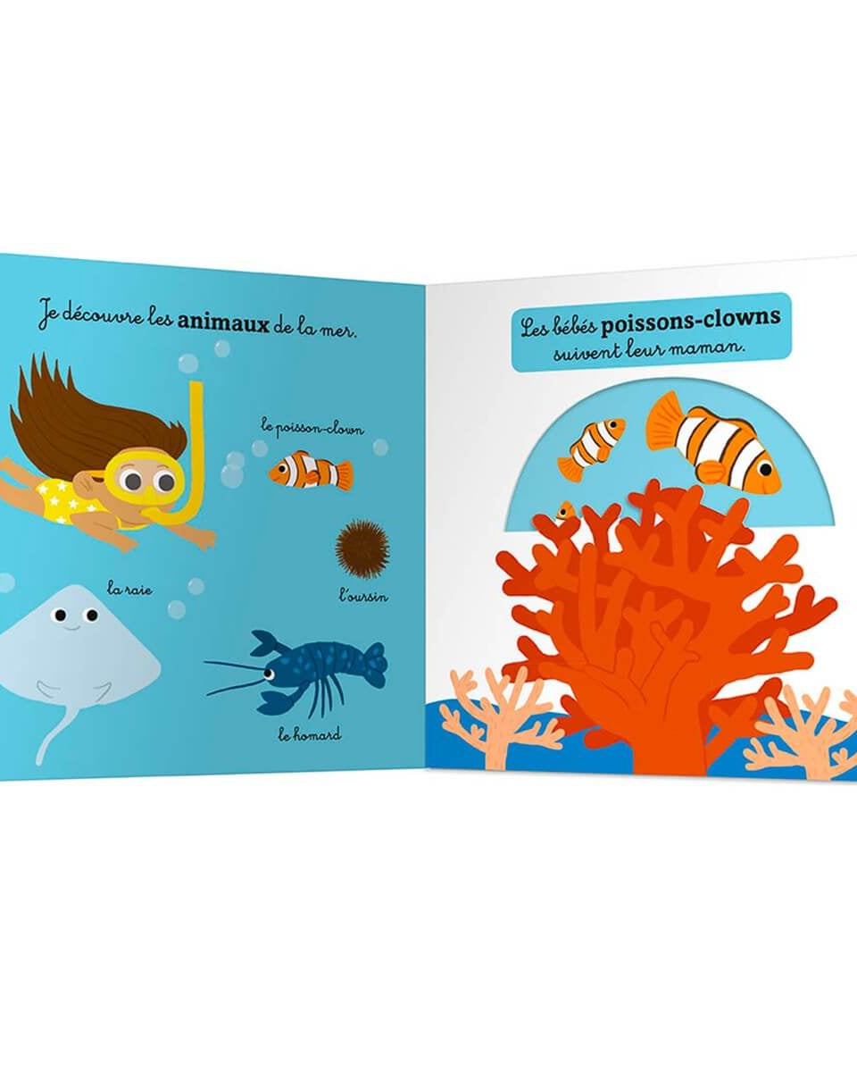 Mon Anim'agier - À la mer - Livres - Boutique LeoLudo - Auzou