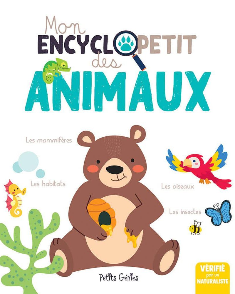 Mon encycloPETIT des Animaux - Livres - Boutique LeoLudo - Petits Génies