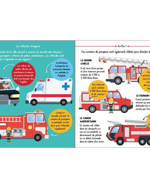Mon encycloPETIT des Moyens de transport - Livres - Boutique LeoLudo - Petits Génies
