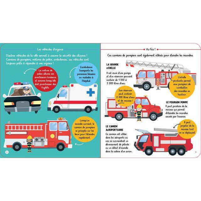 Mon encycloPETIT des Moyens de transport - Livres - Boutique LeoLudo - Petits Génies