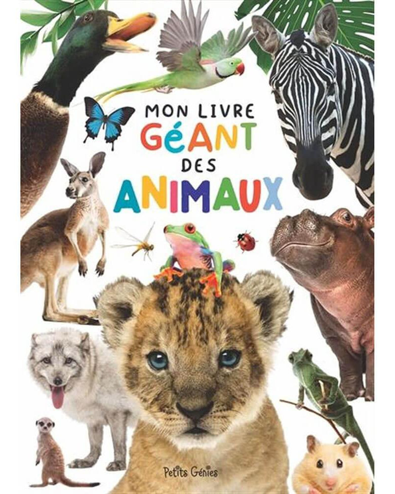Mon livre géant des animaux - Livres - Boutique LeoLudo - Petits Génies